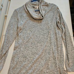 Nine Britton heather grey soft, long sleeve dress, size medium, stitch fix